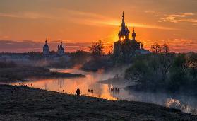 Dawn in Dunilovo