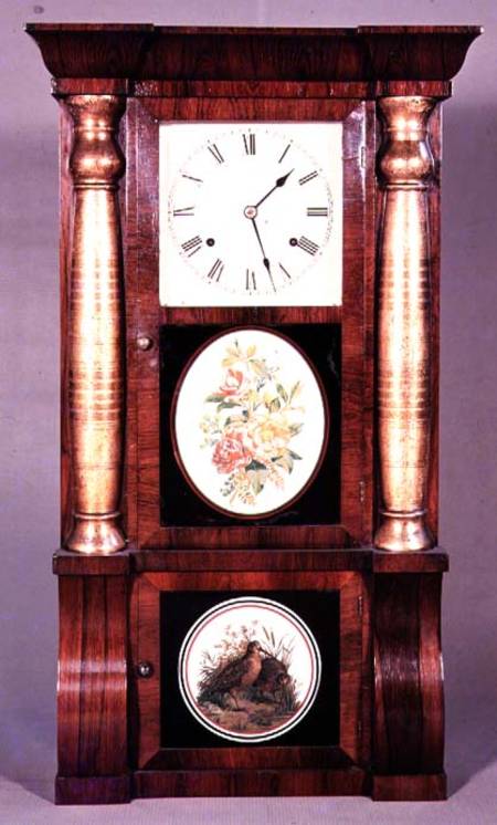 Columned clock de Seth Thomas