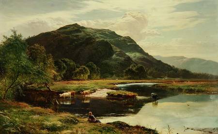 Highland Loch Scene de Sidnay Richard Percy