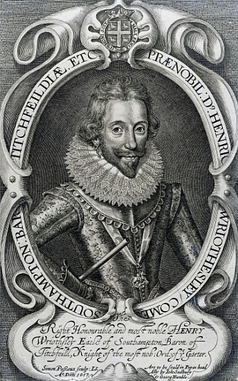 Henry Wriothesley, 3rd Earl of Southampton de Simon Van de Passe