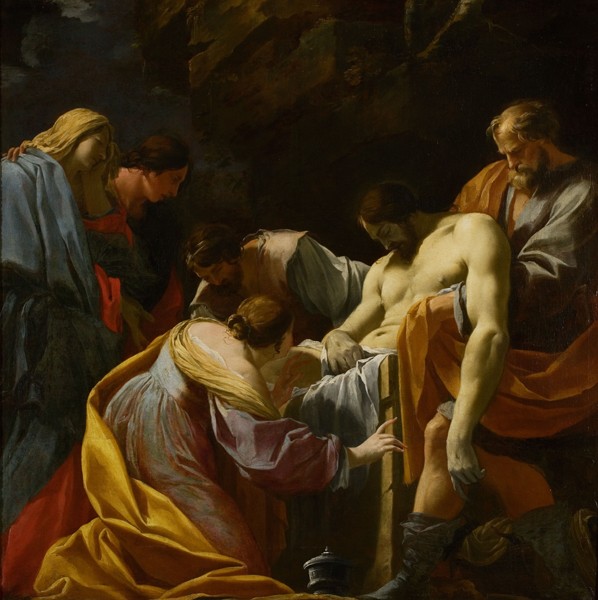 The Entombment de Simon Vouet