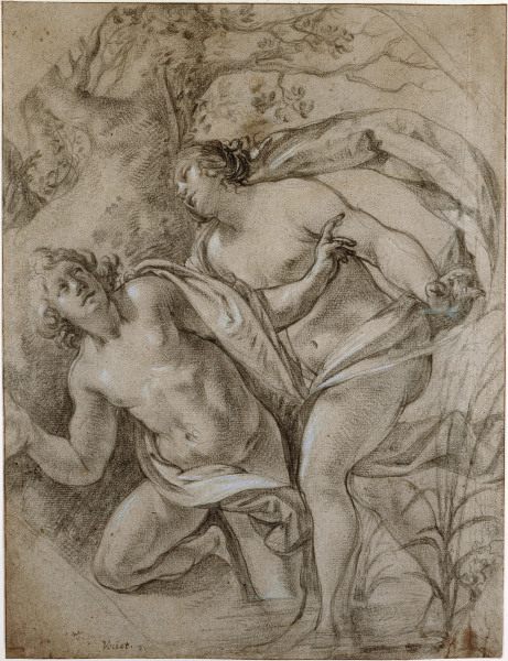 Vouet / Echo and Narcissus / 1640 de Simon Vouet