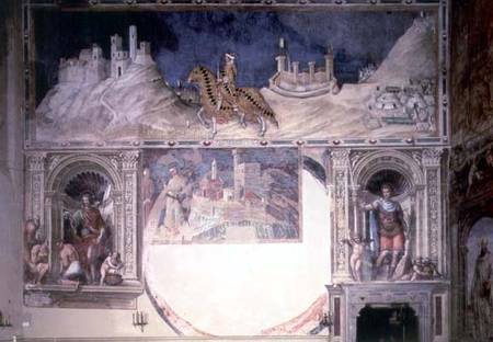 Guidoriccio da Fogliano (fresco) de Simone Martini