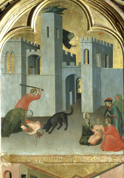 Miracle of Agostino Novello de Simone Martini