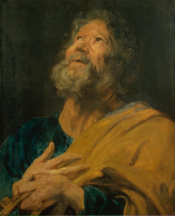 Peter the Apostle de Sir Anthonis van Dyck