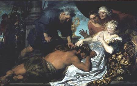 Samson and Delilah de Sir Anthonis van Dyck