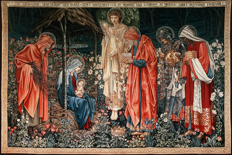 The Adoration of the Magi de Sir Edward Burne-Jones