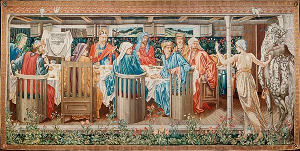 King Arthur , Round Table de Sir Edward Burne-Jones