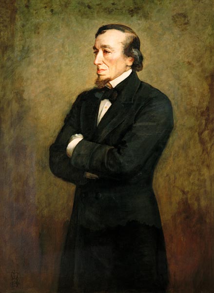 Portrait of Benjamin Disraeli (1804-1881) Earl of Beaconsfield de Sir John Everett Millais