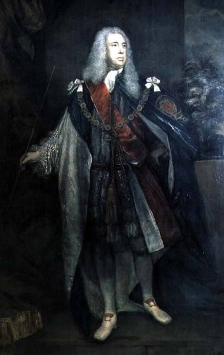 Portrait of Charles Fitzroy, 2nd Duke of Grafton de Sir Joshua Reynolds