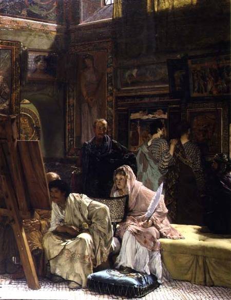 galería de pintura de Sir Lawrence Alma-Tadema