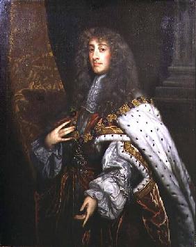 Portrait of James II (1633-1701) in Garter Robes