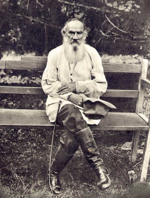 Leo Tolstoy on his 75th birthday. Yasnaya Polyana de Sophia Andreevna Tolstaya