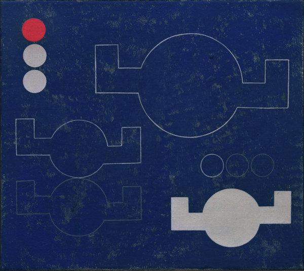 Composition with circles de Sophie Taeuber-Arp