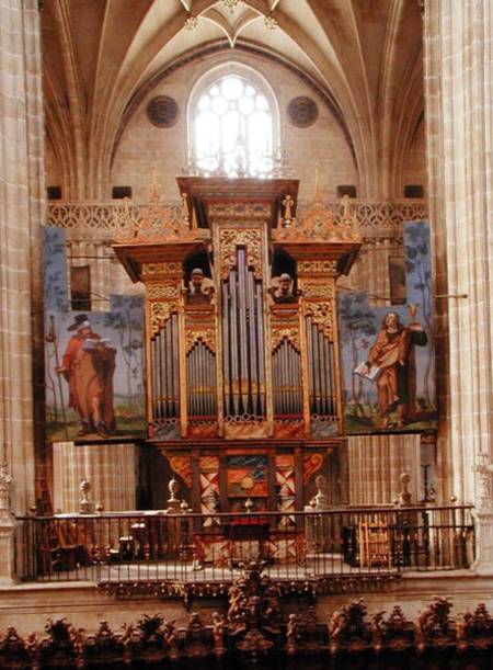 Organ in the Catedral Nueva de Spanish School