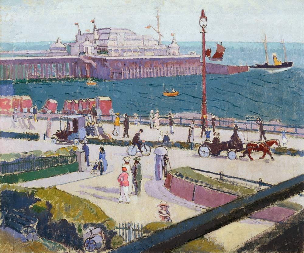 Brighton Pier de Spencer Frederick Gore