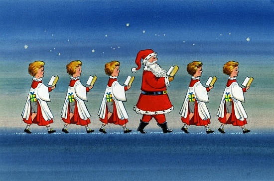 Choirboys and Santa de Stanley  Cooke