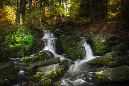 Otoño en la cascada