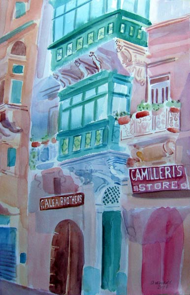 Valletta, Malta de Mary Stubberfield