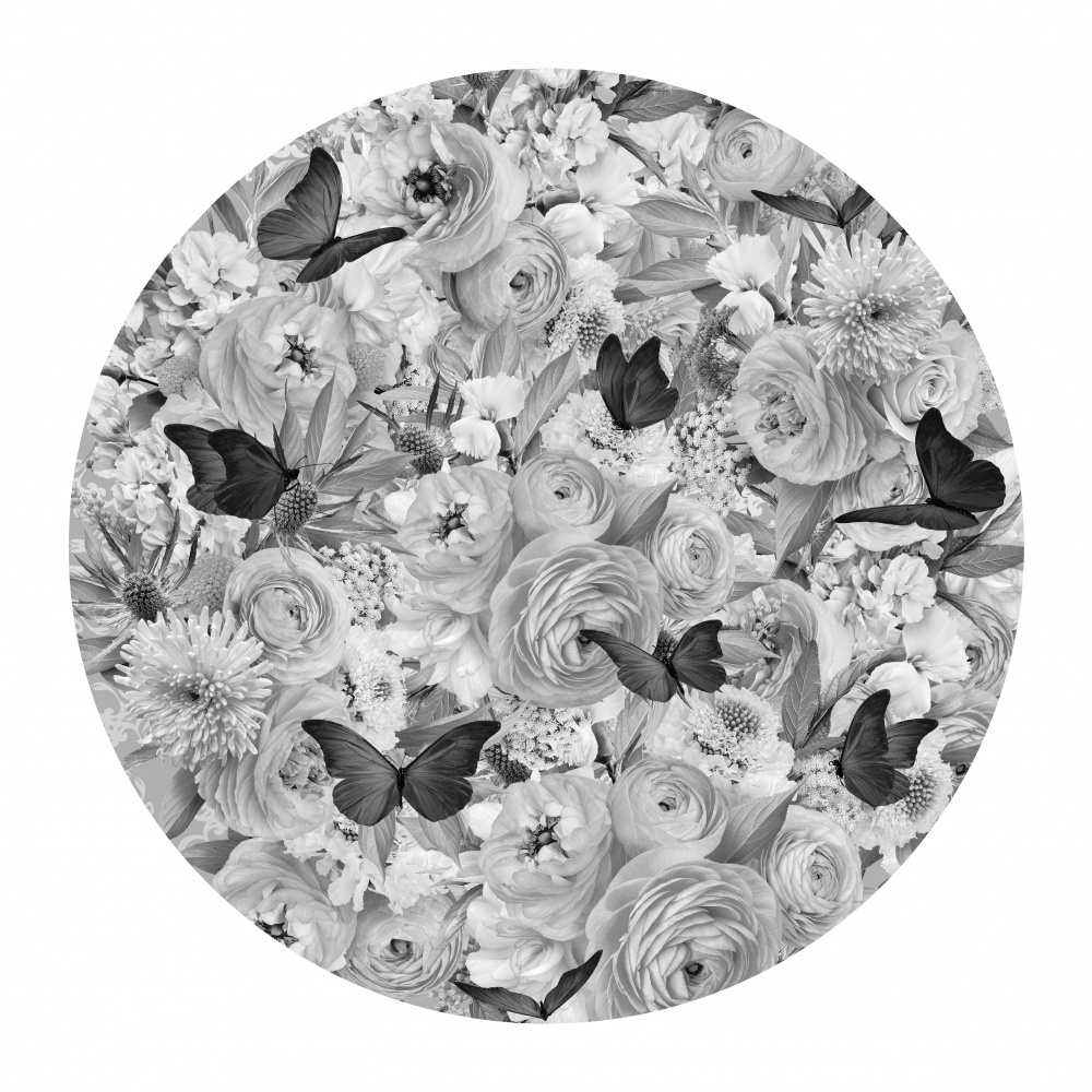 Candy Blooms Black &amp; White de Sue Skellern