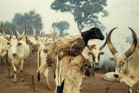 Boy from Mundari,Sudanese