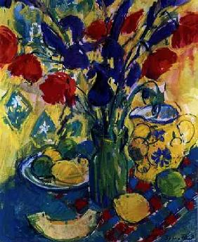 Poppies with Iris, 1999 