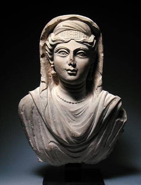Female Bust, from Palmyra de Syrian