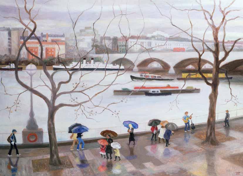 Waterloo Promenade, 2006 (oil on canvas) 