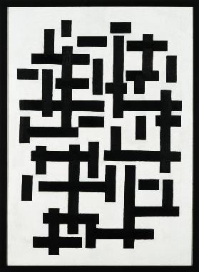 Composition black and white - Theo van Doesburg - Theo van Doesburg