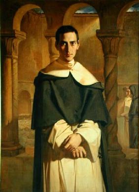 Portrait of Jean Baptiste Henri Lacordaire (1802-61), French prelate and theologian