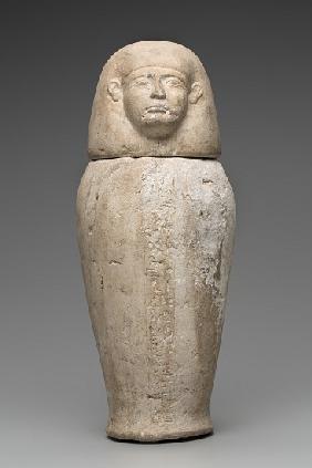 Canopic Jar with Man's Head