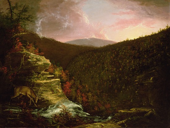 From the Top of Kaaterskill Falls de Thomas Cole