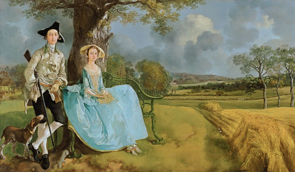 Mr and Mrs Andrews de Thomas Gainsborough