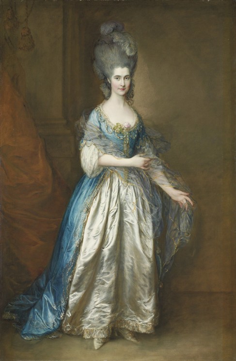 Portrait of Miss Read, later Mrs William Villebois de Thomas Gainsborough