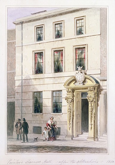 The New Front of Painter Stainers Hall de Thomas Hosmer Shepherd