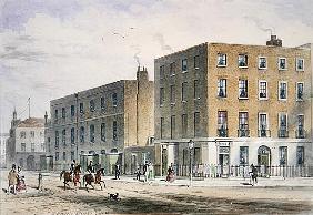 View of Soho Square and the Catholic Chapel