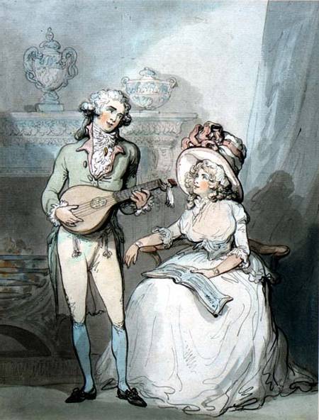 The Duet de Thomas Rowlandson