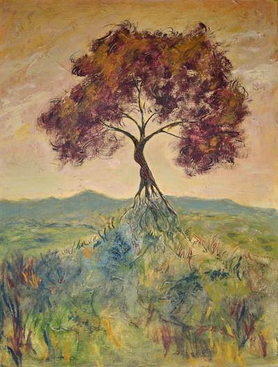 Baum in Landschaft 2902