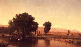 Crossing the Ford, Platte River, Colorado