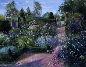 Two Gateways in the Herb Garden, 1995 (oil on canvas) 