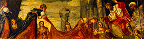 Esther in front of Ahasver de Tintoretto (aliasJacopo Robusti)