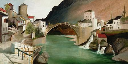 Roman bridge in Mostar