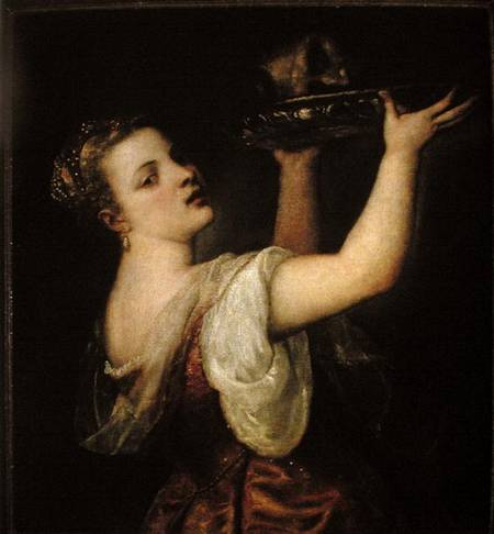 Salome Carrying the Head of St. John the Baptist de Tiziano Vecellio