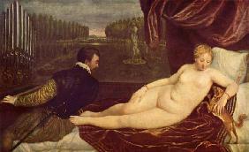 Venus and the organ player