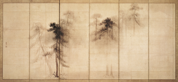 The forest of pines de Tohaku Hasegawa 