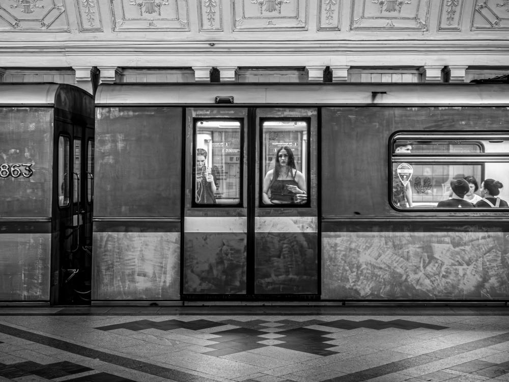 Moskou - metro de Toni De Groof
