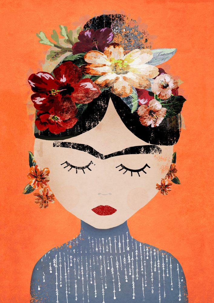 Frida (Orange Version) de Treechild