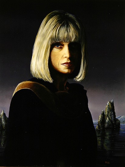 The Artist''s Wife, 1993 (oil over tempera on canvas)  de Trevor  Neal