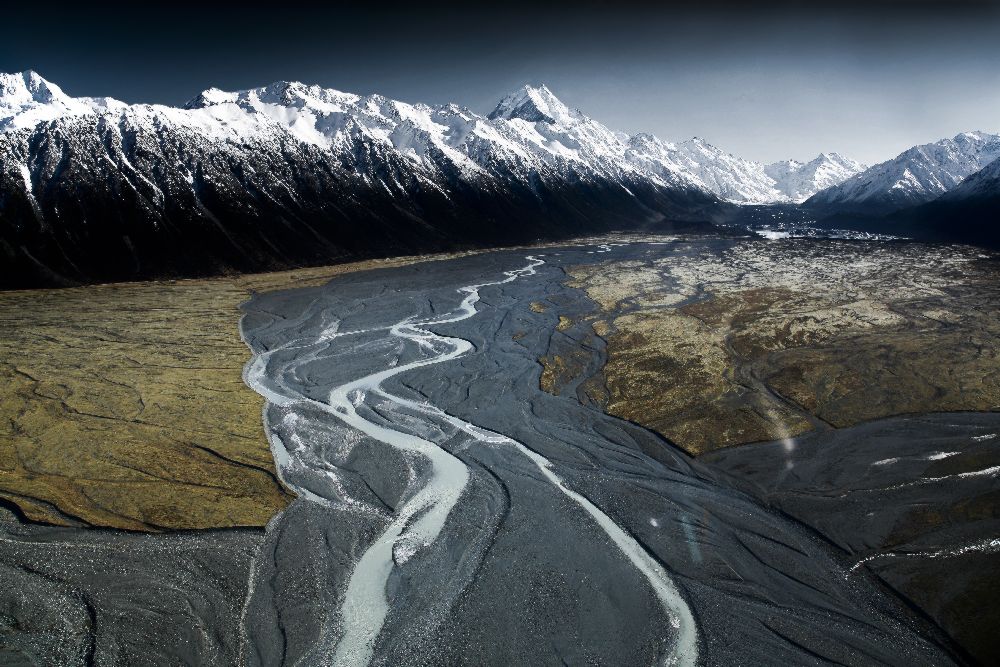 Aoraki/Mont Cook and Tasman Lake Valley de Tristan Shu