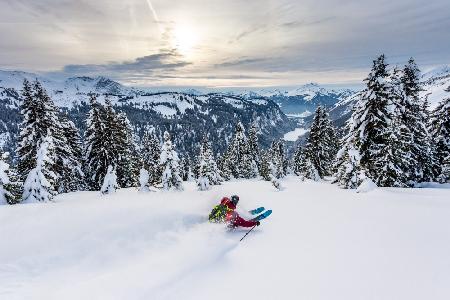 Freeriding with Arnaud Kugener